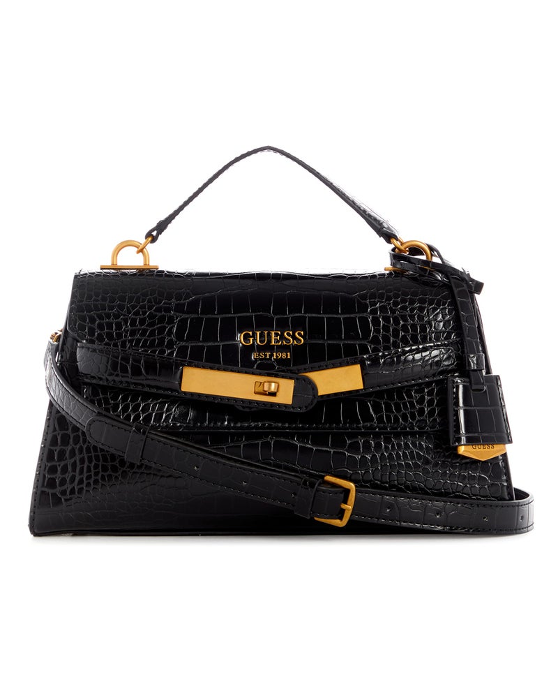 GUESS Sestri Logo Convertible Crossbody Flap Shoulder Bags - Image 1